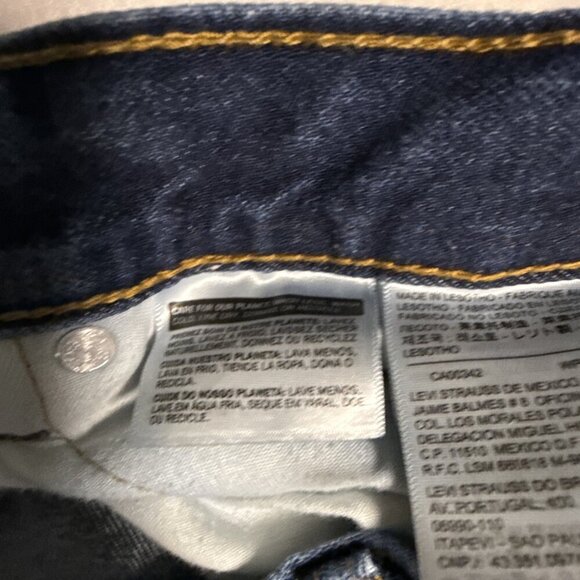 Levis 505 Denim Medium Wash Blue Jeans Men's 40 x 30 Excellent Condition - Picture 4 of 9